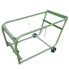 Carrinho entornador de tambor tubular capacidade de carga 250kg